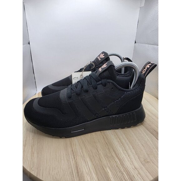 NEW Adidas FZ3453 Originals Multix W Triple Black Trainer Running Shoes Women 6 - Picture 1 of 7